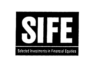 SIFE SELECTED INVESTMENTS IN FINANCIAL EQUITIES logo