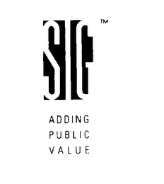 SIG ADDING PUBLIC VALUE logo