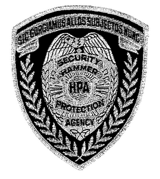 SIG GORGIAMUS ALLOS SUBJECTOS NUNC SECURITY HAMMER HPA PROTECTION AGENCY logo
