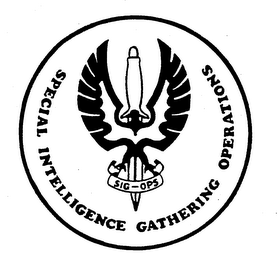 SIG-OPS SPECIAL INTELLIGENCE GATHERING OPERATIONS logo
