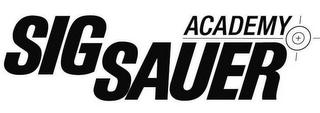 SIG SAUER ACADEMY logo