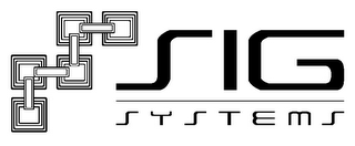SIG SYSTEMS logo