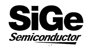 SIGE SEMICONDUCTOR logo