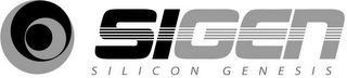 SIGEN SILICON GENESIS logo