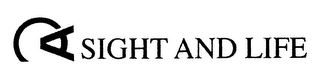 SIGHT AND LIFE logo