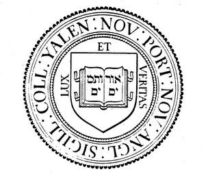 SIGILL: COLL: YALEN: NOV: PORT: NOV: ANGL: LUX ET VERITAS logo