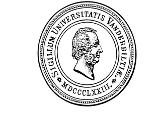 SIGILLUM UNIVERSITATIS VANDERBILTIAE. MDCCCLXXIII. logo