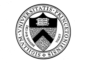 SIGILLVM-VNIVERSITATIS-PRINCETONIENSIS DEI SVB NVMINE VIGET VET NOV TESTAMENTVM logo