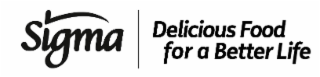 SIGMA DELICIOUS FOOD FOR A BETTER LIFE logo