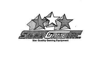 SIGMA GAME INC. STAR QUALITY GAMING EQUIPMENT logo