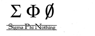 SIGMA PHI NOTHING logo