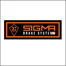 SIGMA SIGMA BRAKE SYSTEM logo