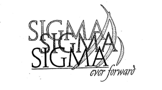 SIGMA SIGMA SIGMA EVER FORWARD logo