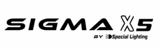 SIGMA X5 BY SPECIAL LIGHTING logo