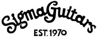 SIGMAGUITARS EST. 1970 logo