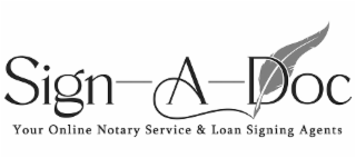 SIGN-A-DOC YOUR ONLINE NOTARY SERVICE & LOAN SIGNING AGENTS logo
