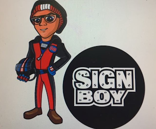 SIGN BOY SB SIGN BOY logo