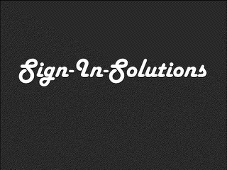 SIGN-IN-SOLUTIONS logo