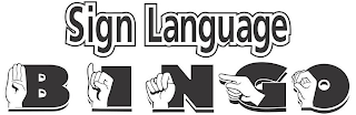 SIGN LANGUAGE BINGO logo