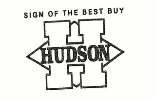 SIGN OF THE BEST BUY HUDSON H logo