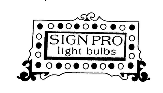 SIGN PRO LIGHT BULBS logo