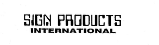 SIGN PRODUCTS INTERNATIONAL logo