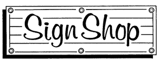 SIGN SHOP logo