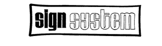SIGN SYSTEM logo