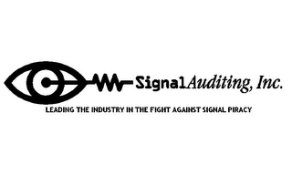 SIGNAL AUDITING, INC. LEADING THE INDUSTRY IN THE FIGHT AGAINST SIGNAL PIRACY logo