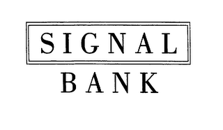SIGNAL BANK logo