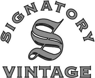 SIGNATORY S VINTAGE logo
