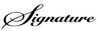 SIGNATURE logo