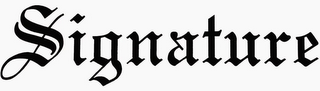 SIGNATURE logo