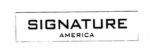 SIGNATURE AMERICA logo