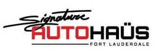 SIGNATURE AUTOHAÜS FORT LAUDERDALE logo