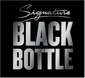 SIGNATURE BLACK BOTTLE logo