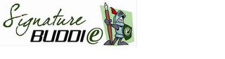 SIGNATURE BUDDIE logo