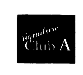 SIGNATURE CLUB A logo