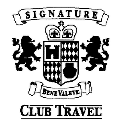 SIGNATURE CLUB TRAVEL BENEVALETE logo