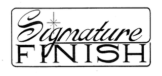SIGNATURE FINISH logo