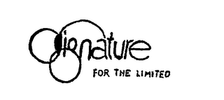 SIGNATURE FOR THE LIMITED logo