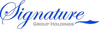 SIGNATURE GROUP HOLDINGS logo