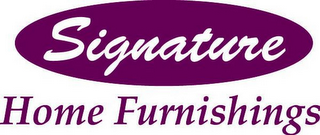 SIGNATURE HOME FURNISHINGS logo
