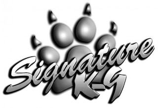 SIGNATURE K-9 logo