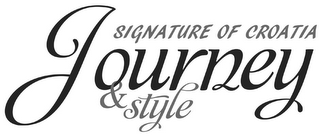 SIGNATURE OF CROATIA JOURNEY & STYLE logo