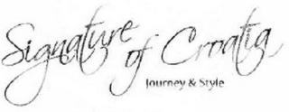 SIGNATURE OF CROATIA JOURNEY & STYLE logo