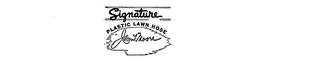 SIGNATURE PLASTIC LAWN HOSE JAMES T MOORE logo