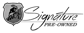 SIGNATURE PRE-OWNED logo