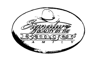 SIGNATURE QUALITY BY THE RANGER FAMILY logo