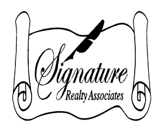 SIGNATURE REALTY ASSOCIATES logo
